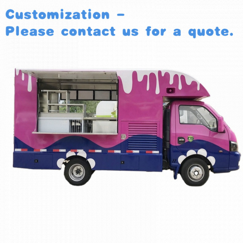 Food Snacks Drinks - 맞춤형 음료 트럭 이동식 판매 스낵