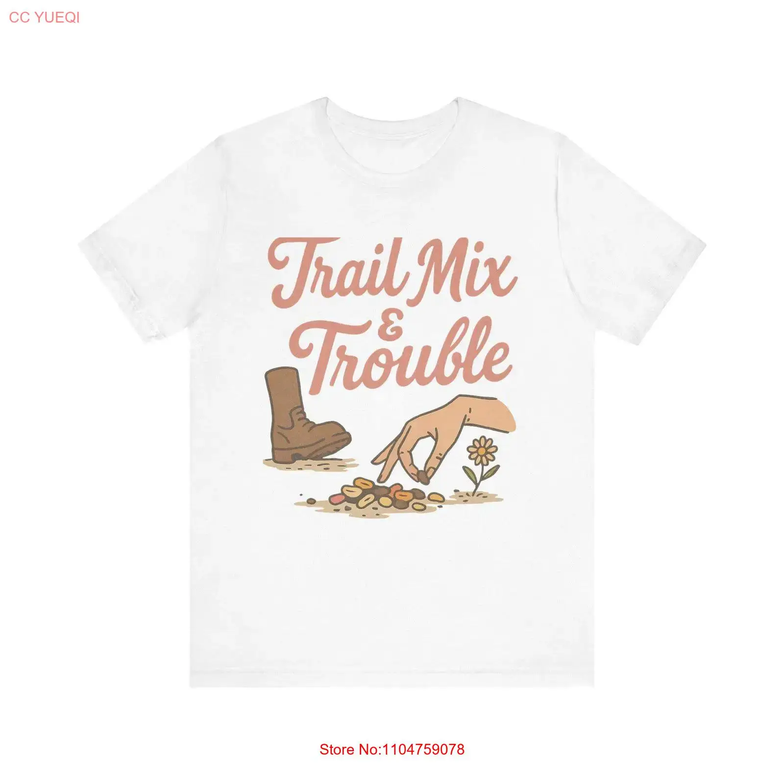 트레일 믹스 트러블 티셔츠 재미있는 야외 모험 탑 하이 - Trail Mix 리뷰 및 가격