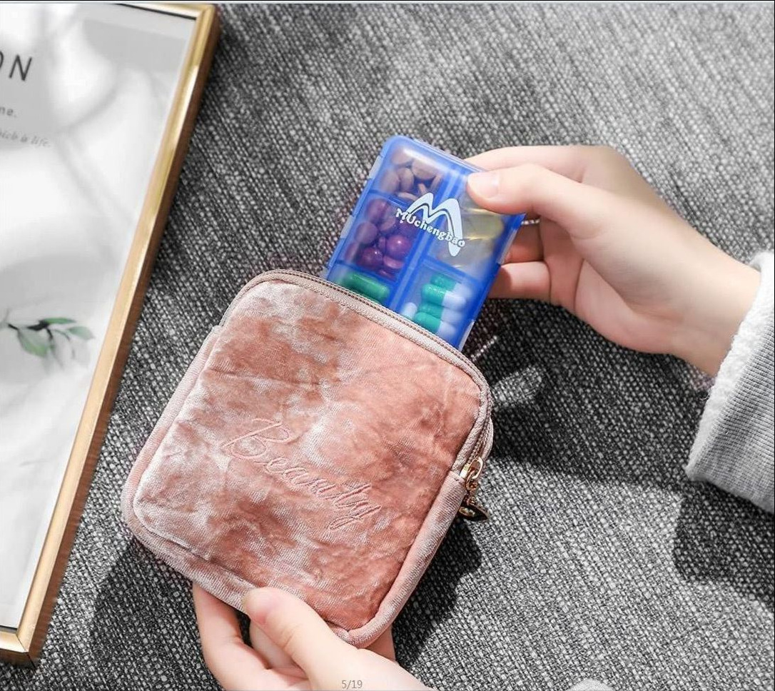 Tcare 여행 알약 주최자 포켓 지갑 용 방습 알약  - Seaweed Snack 리뷰 및 가격